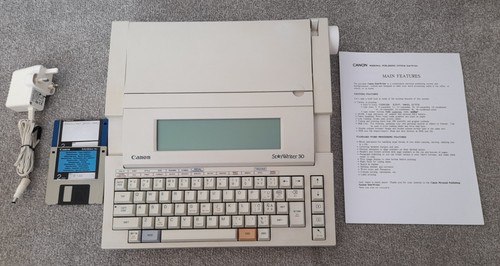 Canon starwriter electric - canon,
