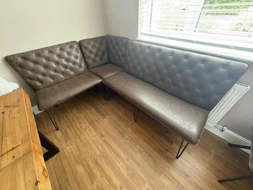 Brown corner dining - corner, set
