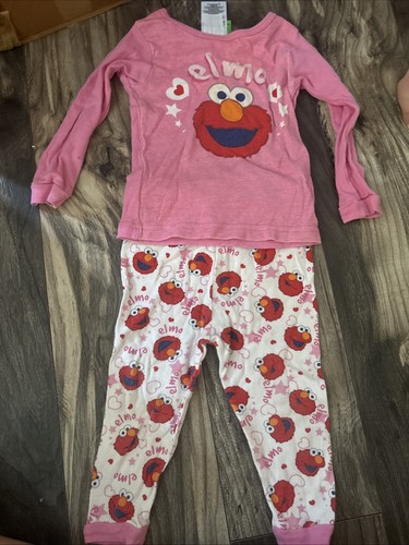 2000s vintage elmo pajamas - elmo,