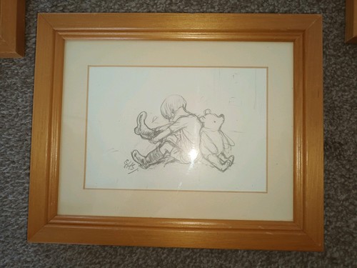 Winnie the pooh framed prints - winnie,