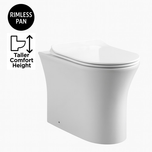 Comfort height rimless - height, to