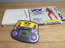 WCW World Championship Wrestling LCD Electronic Game 1991 Boxed Tested Systema