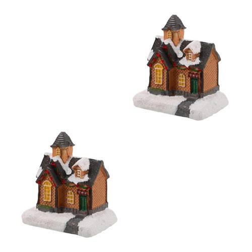 Christmas village figurines - village,