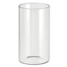 3.9x2.2" Clear Glass Cylinder