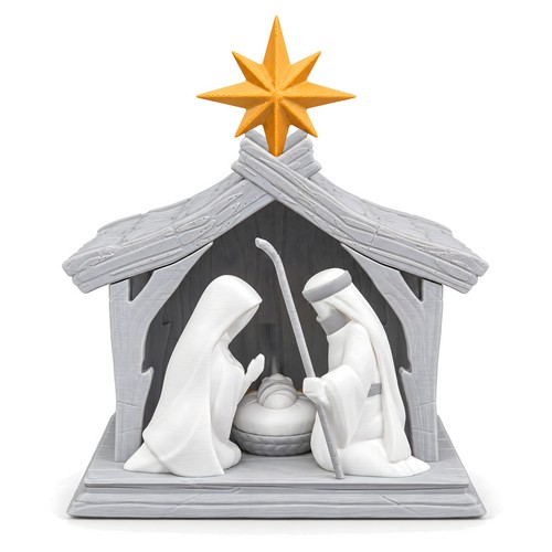 Led nativity scene table lamp - table,