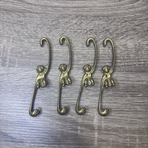 Vintage brass monkey - vintage, hanging