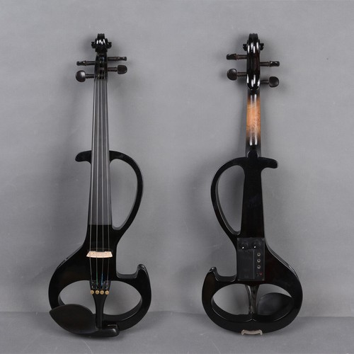 Black electric violin 4 - electric,