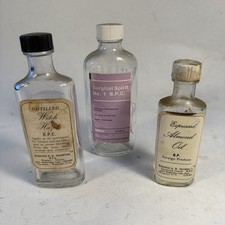 Vintage Pharmacy Bottles Job