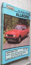 Austin Allegro Repair Workshop Manual Book Autodata 1973-1983 PreLoved #256