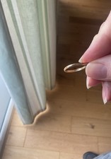 Genuine Hall Marked Gold Pearl