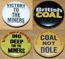 COAL NOT DOLE Button Badge
