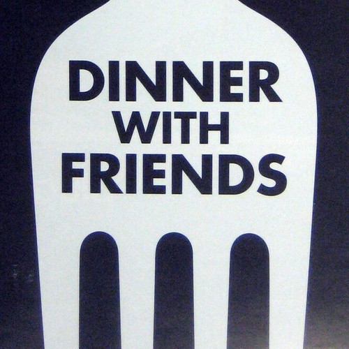 Dinner with friends - with, playbill