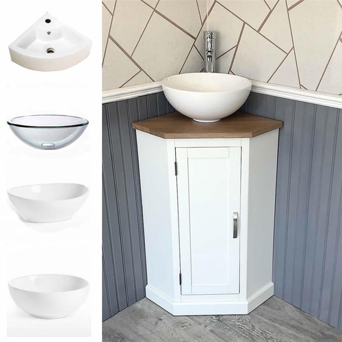 Cloakroom corner bathroom - corner,