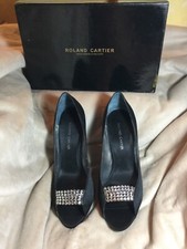 Roland Cartier Black Satin