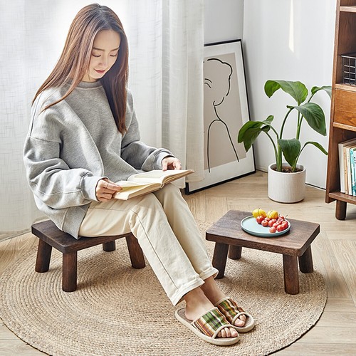 Wooden sofa shoe changing - sofa,