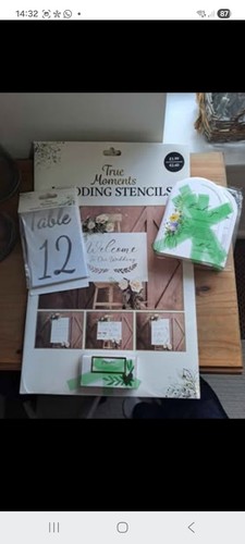 Wedding welcome sign stencils