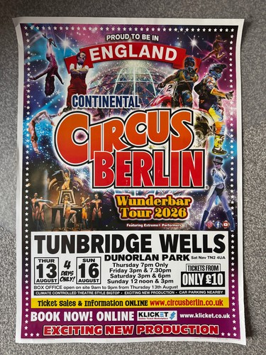 Circus berlin large poster - circus,