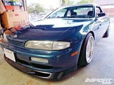 For Nissan 200SX S14 | Greddy Style Front 94-96 Lip Splitter | PU Plastic Drift