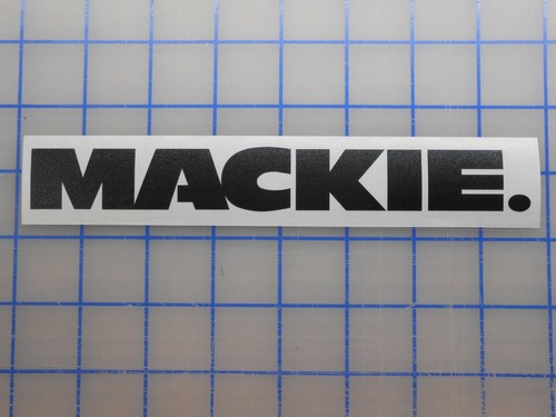 Mackie decal 7 - decal, 5.5"