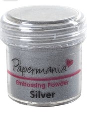 1 oz Embossing Powder, Silver, Docrafts