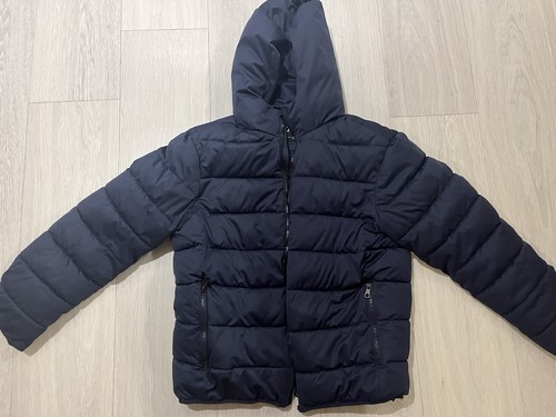 Zara women navy blue - zara, puffer