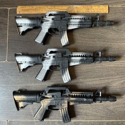 Plastic rifle toy - plastic,