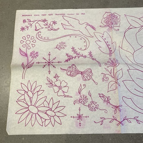 Vintage 60s embroidery - 60s,