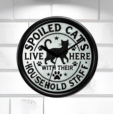 Spolit Cats Wall Clock Funny