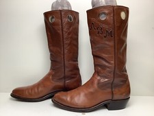 VTG MENS PAUL BOND BUCKAROO COWBOY BROWN BOOTS SIZE 10 ?
