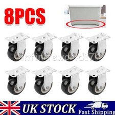 8PCS Universal Fixed Castor