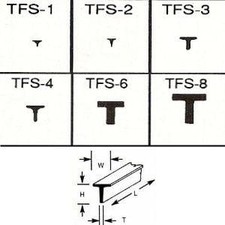 Plastruct T Beams - 3.2mm X