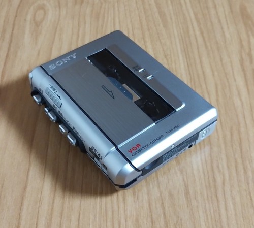 Sony tcm 450 walkman cassette - sony,