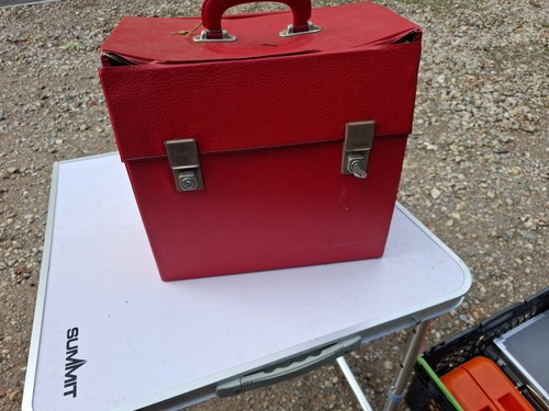 Red vintage vinyl - red, record