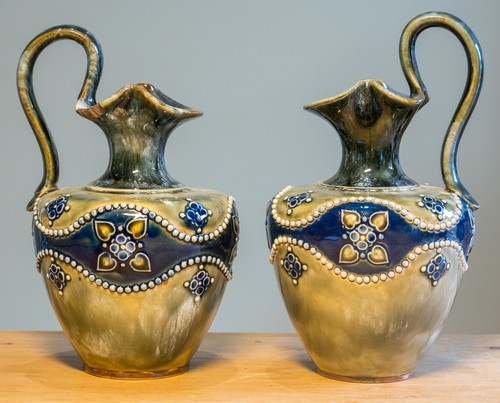 Antique pair royal doulton - antique,