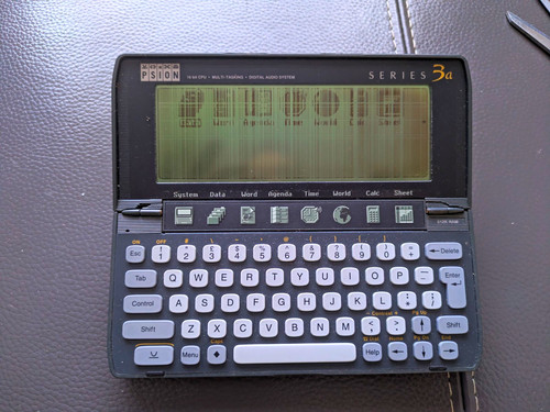 Psion series pda epoc - psion, 512k