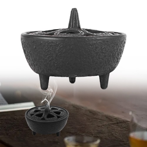 Cast iron incense burner - cast,