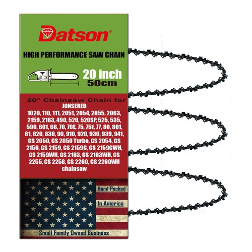 3pc chainsaw chain - 20", for