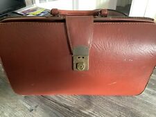 Vintage real leather briefcase