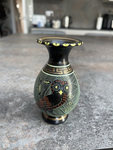 Vintage hand painted greek - vintage,