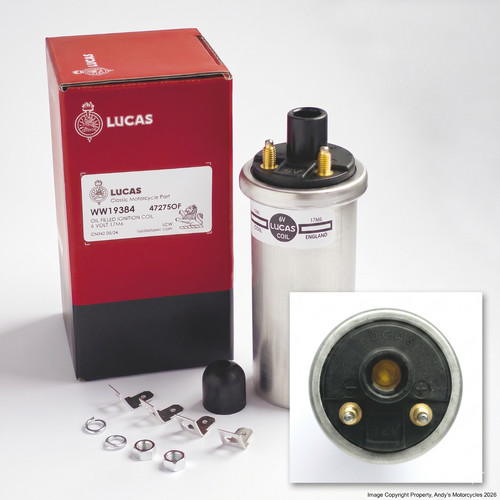 Lucas classic 40mm oil - classic, 6v