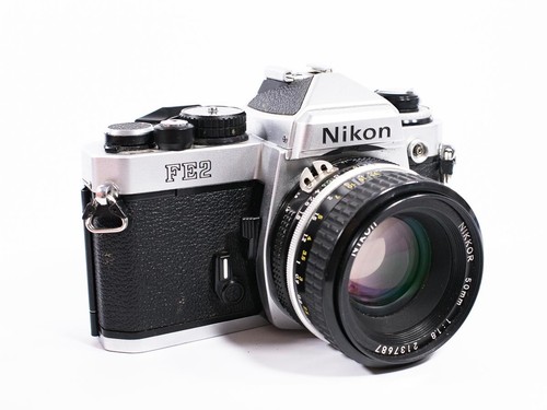 Nikon fe2 35mm slr - film, camera