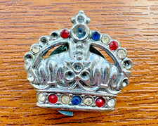 VINTAGE CROWN BROOCH PIN
