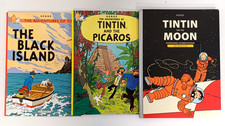 Tintin Books Job Lot Of Three