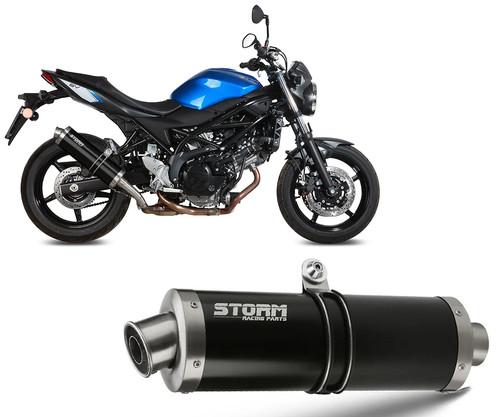 Exhaust storm mivv muffler - storm, by