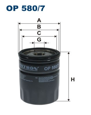 580 filtron oil - 580/7,