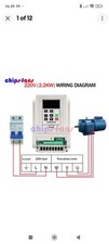 2.2KW 3HP 220V Variable