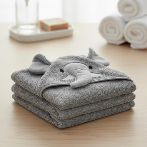 Organic baby towel - baby, for