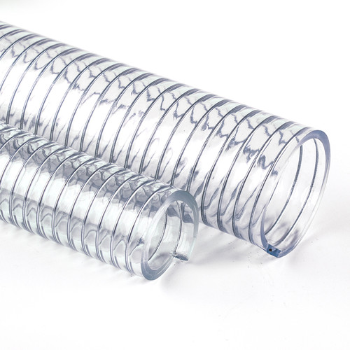 Wire braided clear pvc - braided,