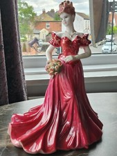 Coalport Ladies of Fashion JENNY Signed by Artist (PERFECT CONDITION)