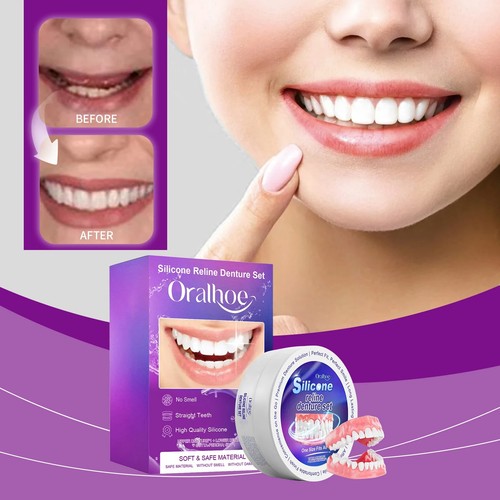 Silicone denture set - silicone,